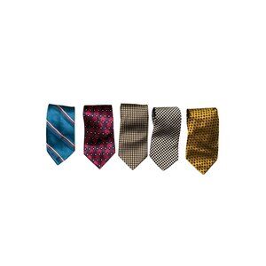 Men's Power Neck Tie Assortment of Five